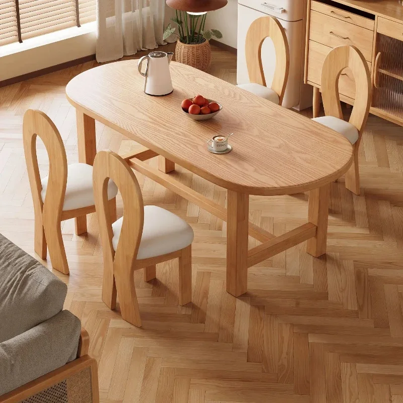 B all solid wood dining table round simple walnut Nordic table
B all solid wood dining table round simple walnut Nordic table