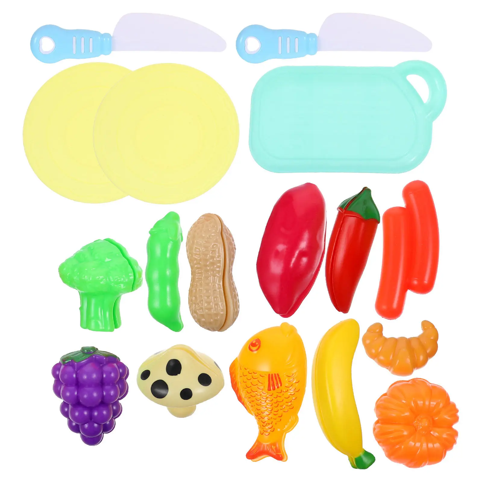 1Set Child Cutting Vegetable Plastic Simulation Kitchen Play House Set Smooth Surface Educational Fun Interactive Game
1Set Child Cutting Vegetable Plastic Simulation Kitchen Play House Set Smooth Surface Educational Fun Interactive Game