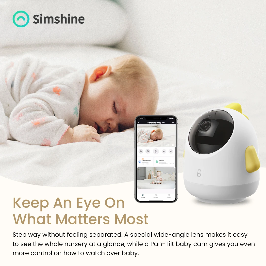 Electronic Baby Monitor with Camera and Audio 2K Night Vision Sleeping Analysis Baby Shower Gifts For New Born
Electronic Baby Monitor with Camera and Audio 2K Night Vision Sleeping Analysis Baby Shower Gifts For New Born