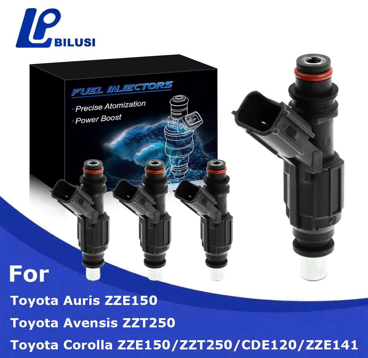Bilusi Fuel Injectors For Toyota Corolla ZZE150 ZZT250 CDE120 ZZE141 Auris ZZE150 Avensis ZZT250 OE:23250-0D030 23209-0D030
Bilusi Fuel Injectors For Toyota Corolla ZZE150 ZZT250 CDE120 ZZE141 Auris ZZE150 Avensis ZZT250 OE:23250-0D030 23209-0D030