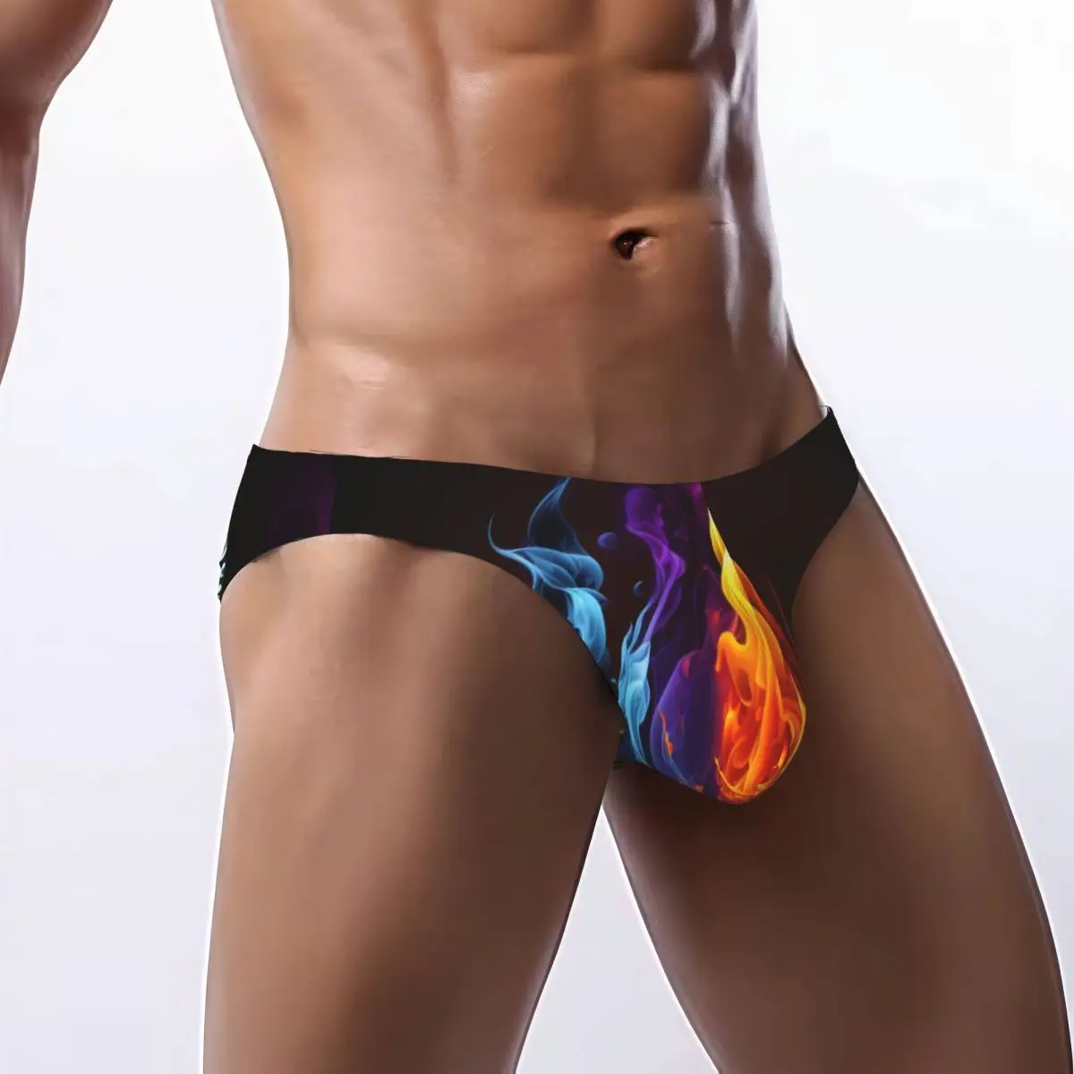 Men's Briefs Sexy Underpants Colorful Fire Flame Bikini Underwear Men Panties
Men's Briefs Sexy Underpants Colorful Fire Flame Bikini Underwear Men Panties