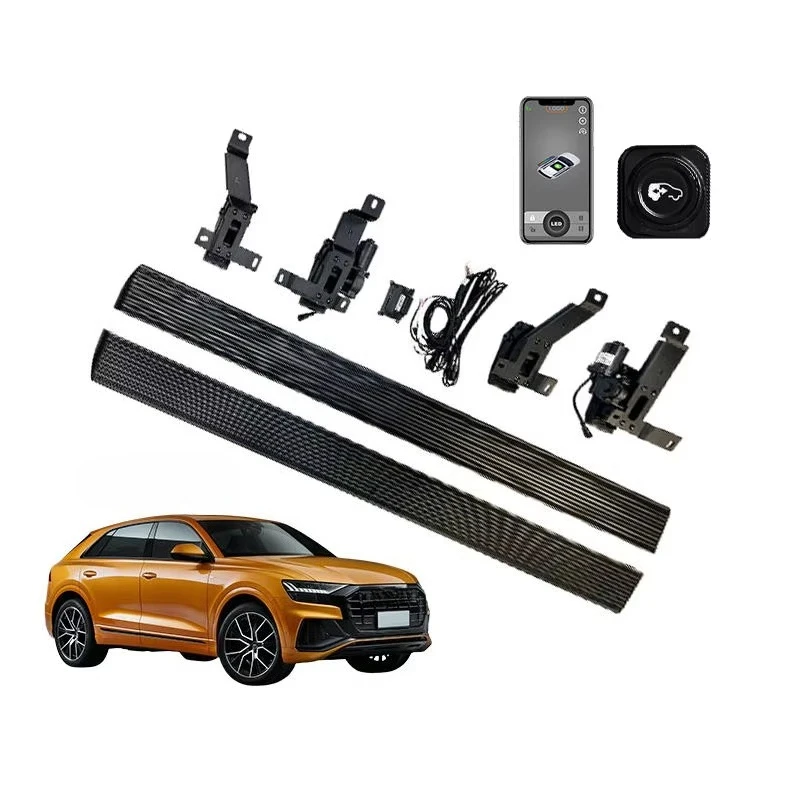 Брендовая автоматическая силовая подножка автомобиля, автоматическая выдвижная электрическая боковая подножка для Q8 2018-2021
Брендовая автоматическая силовая подножка автомобиля, автоматическая выдвижная электрическая боковая подножка для Q8 2018-2021