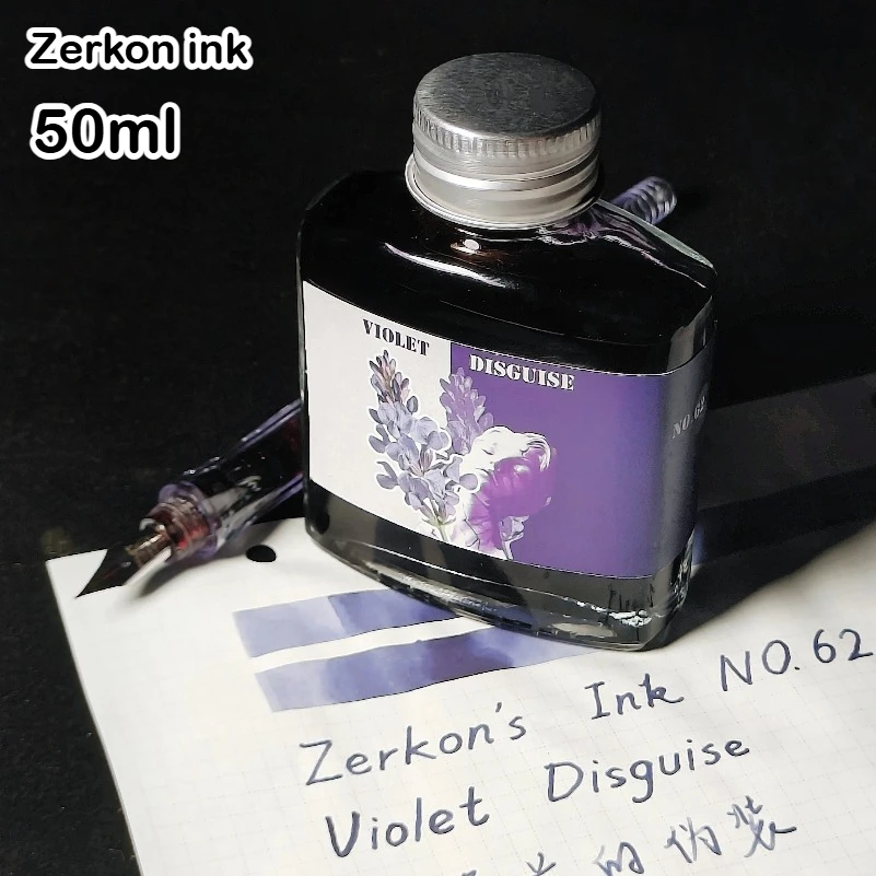 Zerkon Ink 59 Colors Sheen Fountain Pen Ink 50ml Gradient Color Dip Pen Ink for Majohn School JINHAO Supplies Stationery
Zerkon Ink 59 Colors Sheen Fountain Pen Ink 50ml Gradient Color Dip Pen Ink for Majohn School JINHAO Supplies Stationery
