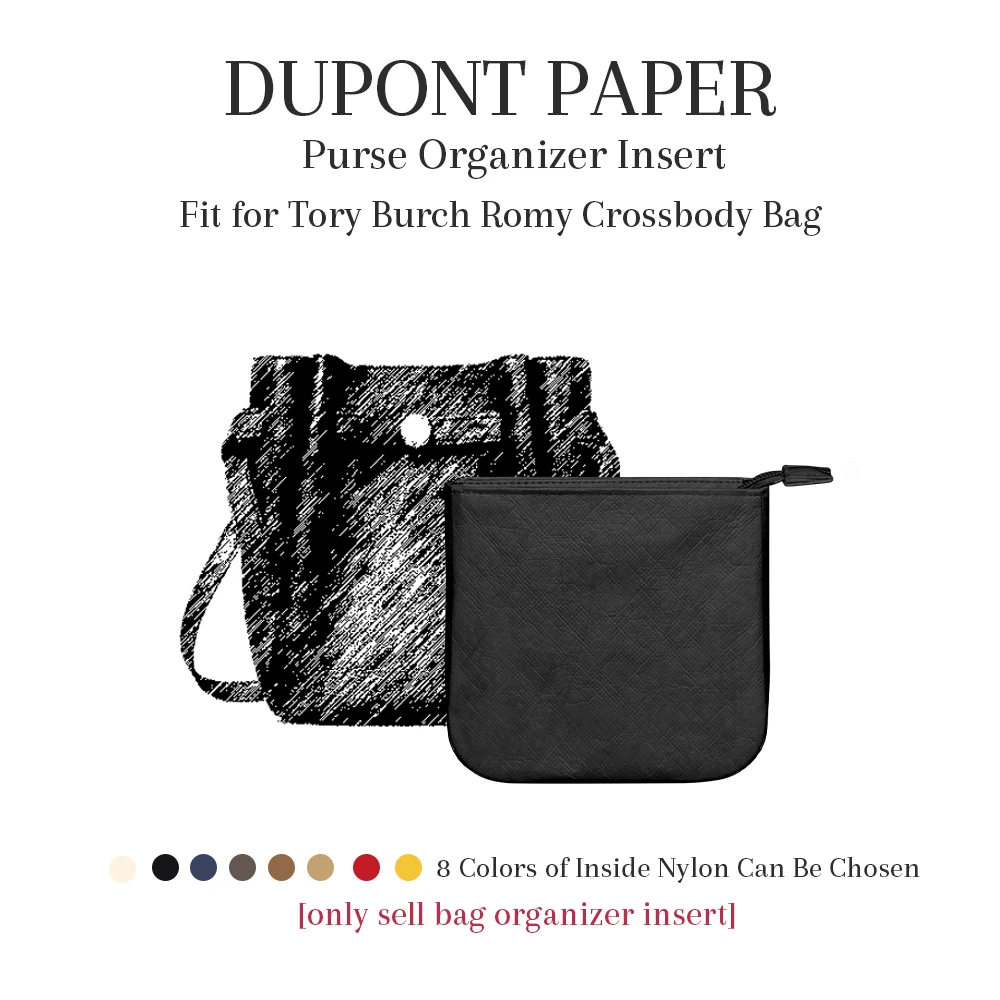 Purse Organizer Insert Fit for Tory Burch Romy Crossbody Bag, Inner Liner Bag In Bag Organizer Insert Slim Inside Storage Bag
Purse Organizer Insert Fit for Tory Burch Romy Crossbody Bag, Inner Liner Bag In Bag Organizer Insert Slim Inside Storage Bag