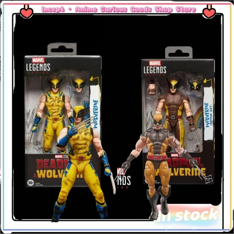 InStock Marvel Legends Brown Wolf Battle Damaged WolverineX23 Deadpool Blade Warrior Figure Deluxe Set Favorite Collectible Gift
InStock Marvel Legends Brown Wolf Battle Damaged WolverineX23 Deadpool Blade Warrior Figure Deluxe Set Favorite Collectible Gift
