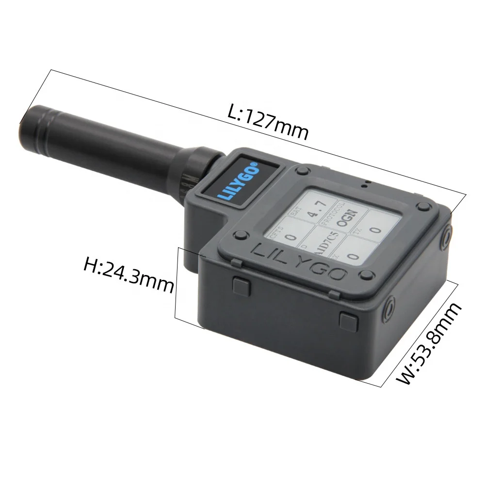 TTGO Meshtastic T-Echo LoRa SX1262 Wireless Module 433/868/915MHz 1.54 E-Paper GPS RTC NFC BME280 WIFI Module for Arduin
TTGO Meshtastic T-Echo LoRa SX1262 Wireless Module 433/868/915MHz 1.54 E-Paper GPS RTC NFC BME280 WIFI Module for Arduin
