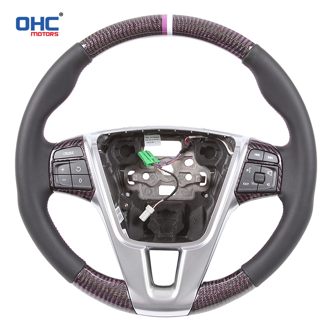 100% Pure Carbon Fiber Customized Steering Wheel for Volvo V40 Carbon Fiber Steering Wheel
100% Pure Carbon Fiber Customized Steering Wheel for Volvo V40 Carbon Fiber Steering Wheel