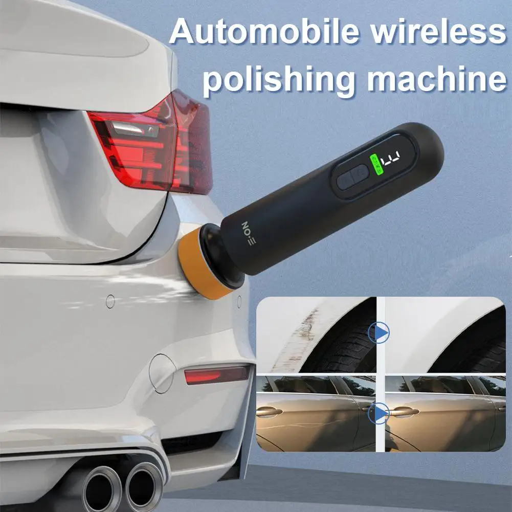 Car Wireless Polisher With LED Display Paint Scratch Repairing Oil Remove Glass Film Windscreen Polishing Waxing J7S3
Car Wireless Polisher With LED Display Paint Scratch Repairing Oil Remove Glass Film Windscreen Polishing Waxing J7S3
