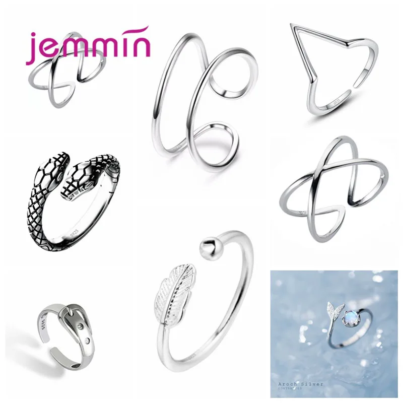 Vintage 100% 925 Sterling Silver Animal Snake Open Rings for Women Silver 925 Adjustable Rings Cute Original Jewelry Gift
Vintage 100% 925 Sterling Silver Animal Snake Open Rings for Women Silver 925 Adjustable Rings Cute Original Jewelry Gift