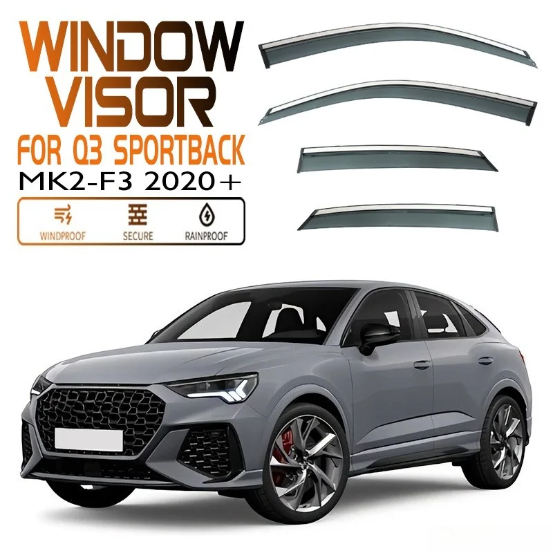 For AUDI Q3 F3 8U Sportback Cars Styling Accessories Window Visors Rain Sun Guard Vent Wind Deflector Weathershield
For AUDI Q3 F3 8U Sportback Cars Styling Accessories Window Visors Rain Sun Guard Vent Wind Deflector Weathershield