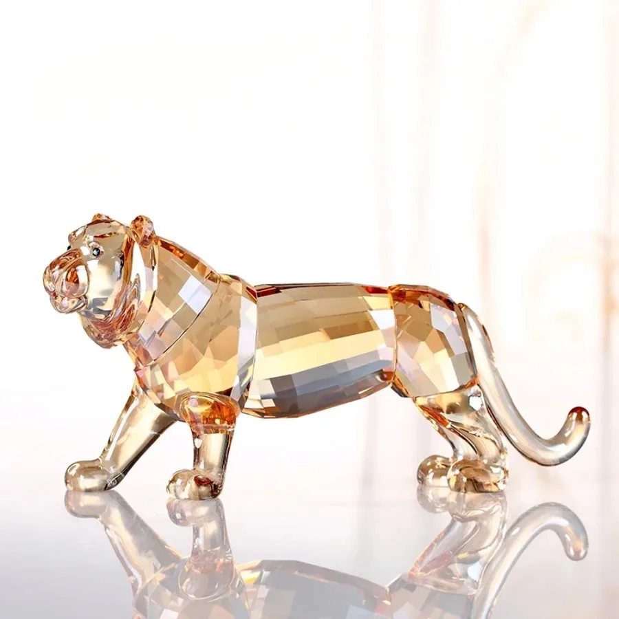 Crystal Tiger Statue Zodiac Luck Mascot Prosperity Symbol Twelve Zodiac Housewarming Gift Office Living Room Decor Feng Shui
Crystal Tiger Statue Zodiac Luck Mascot Prosperity Symbol Twelve Zodiac Housewarming Gift Office Living Room Decor Feng Shui