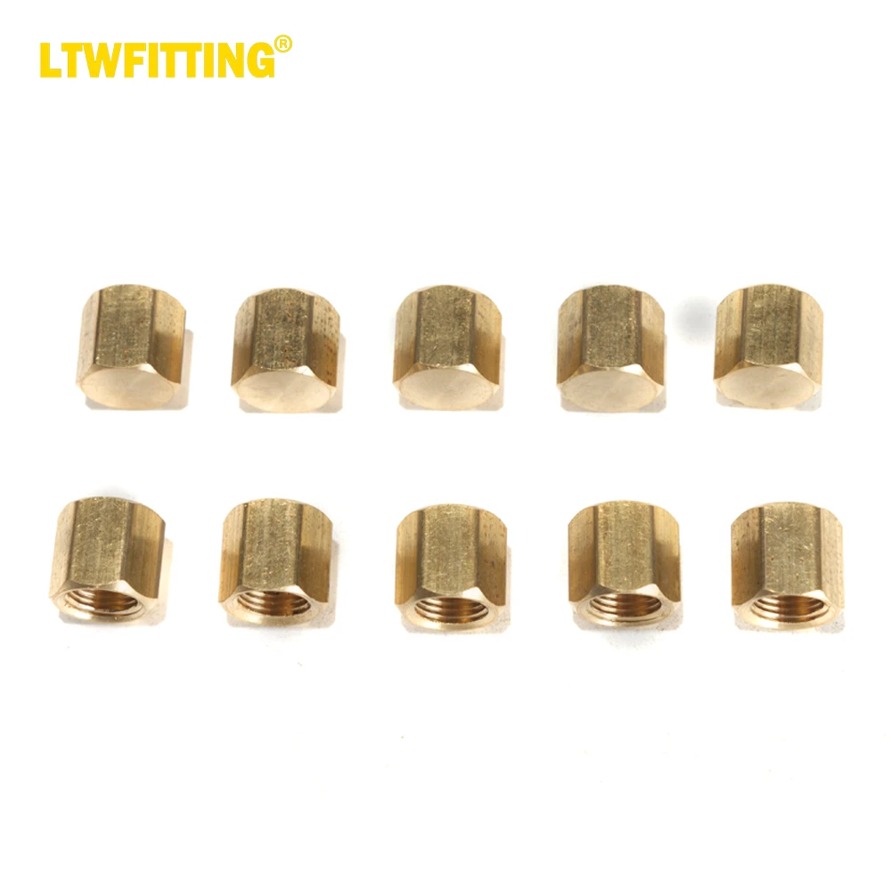 LTWFITTING Brass Pipe Cap Fittings 1/8-Inch Female NPT Air Fuel Water Boat(Pack of 10)
LTWFITTING Brass Pipe Cap Fittings 1/8-Inch Female NPT Air Fuel Water Boat(Pack of 10)