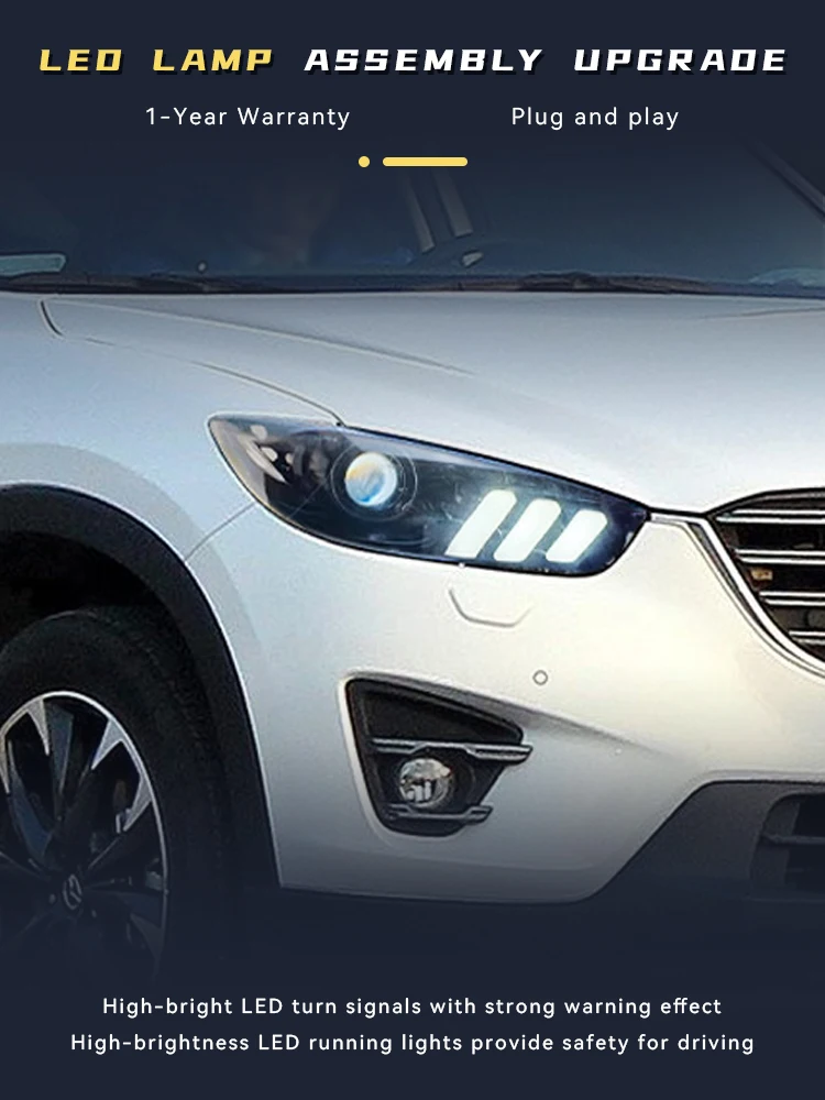 2 шт. авто фары для Mazda CX-5 CX5 2013-2016, передняя лампа, модифицированная DRL фара, светодиодный объектив проектора, инструмент, автомобильные детали, аксессуары
2 шт. авто фары для Mazda CX-5 CX5 2013-2016, передняя лампа, модифицированная DRL фара, светодиодный объектив проектора, инструмент, автомобильные детали, аксессуары