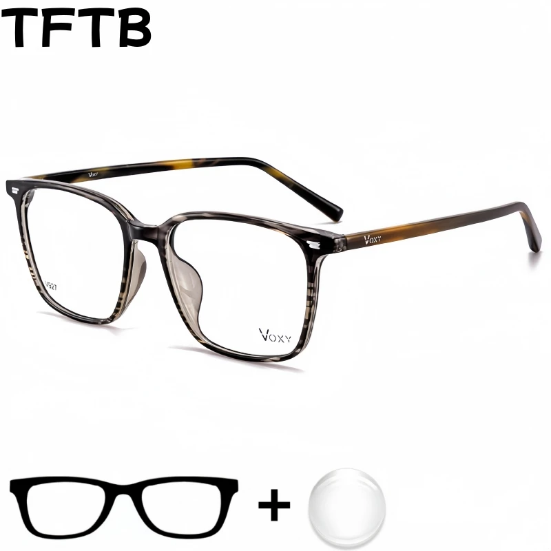 TFTB Fashion Square Men Myopia Hyperopia Progressive Multifocal Optical Prescription Glasses High-Quality Big Size Eyeglasses V9
TFTB Fashion Square Men Myopia Hyperopia Progressive Multifocal Optical Prescription Glasses High-Quality Big Size Eyeglasses V9