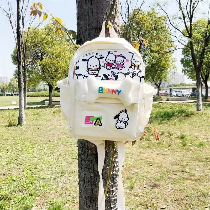 Новый школьный ранец Sanrio Pacha с собакой, милый Легкий Повседневный вместительный рюкзак на плечо
Новый школьный ранец Sanrio Pacha с собакой, милый Легкий Повседневный вместительный рюкзак на плечо