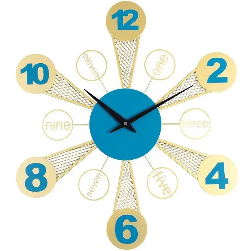 z 55X49cm Europe and the United States light luxury atmosphere home personality fashion art living room dining room wall clock
z 55X49cm Europe and the United States light luxury atmosphere home personality fashion art living room dining room wall clock