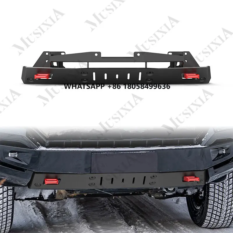 Pickup Off-Road 4x4 Accessories Exterior Part Heavy Duty Durable Black Steel Short Front Bumper for Tank 400
Pickup Off-Road 4x4 Accessories Exterior Part Heavy Duty Durable Black Steel Short Front Bumper for Tank 400
