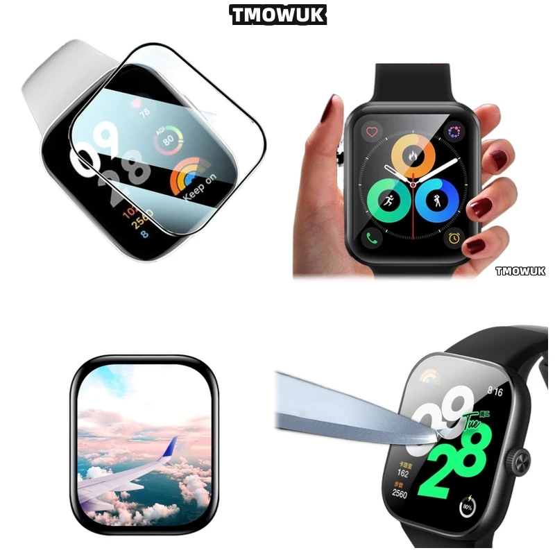 For Xiaomi Redmi Watch 2 3 4 5 MOVE Lite Active - 3D Anti-Scratch Screen Film - Soft - Full Cover PMMA
For Xiaomi Redmi Watch 2 3 4 5 MOVE Lite Active - 3D Anti-Scratch Screen Film - Soft - Full Cover PMMA