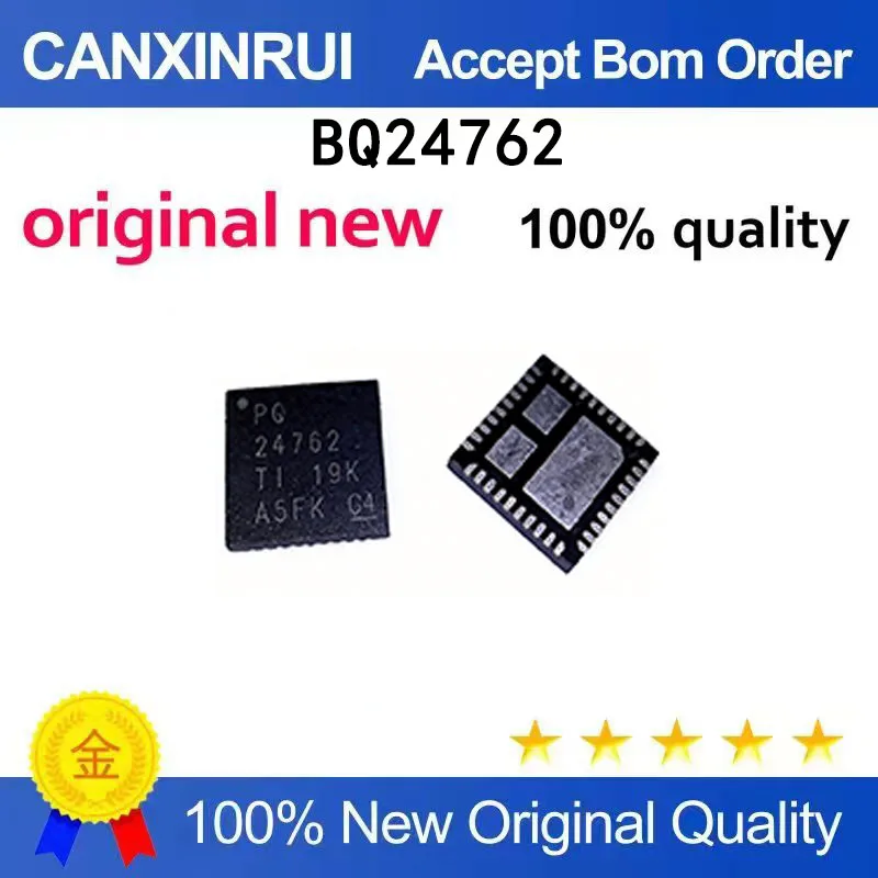 (5 PCS) Brand new original BQ24762 24762 PQ24762 QFN spot chip IC
(5 PCS) Brand new original BQ24762 24762 PQ24762 QFN spot chip IC
