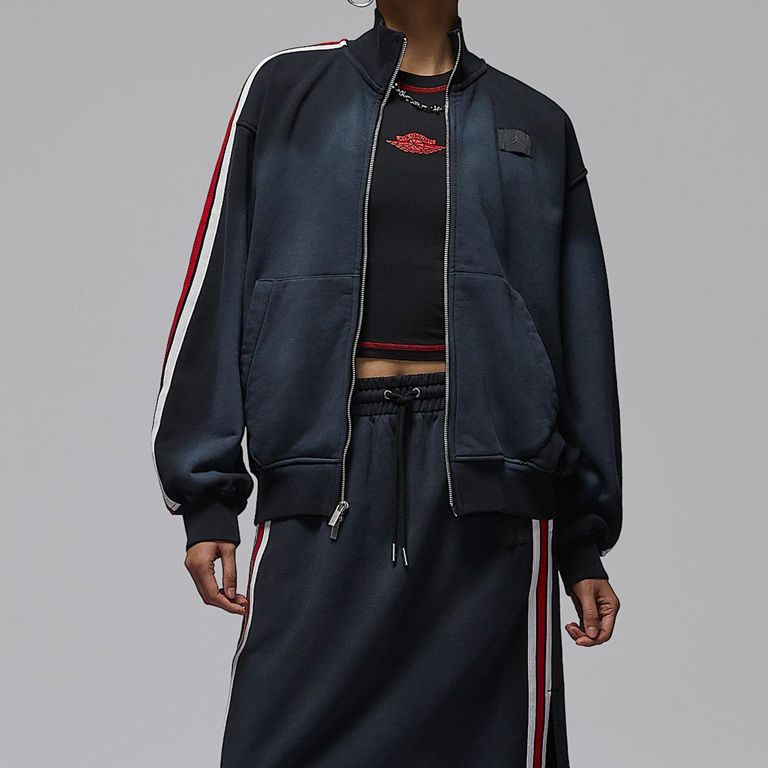 Nike Authentic JORDAN Women's Stand Collar Retro Loose Sports Jacket IF1028-010
Nike Authentic JORDAN Women's Stand Collar Retro Loose Sports Jacket IF1028-010