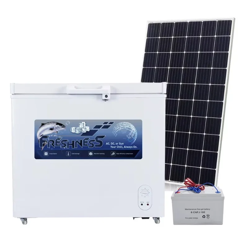 Commercial and Domestic 208L DC Solar Box Deep Freezer 12/24V Vertical Refrigerator Top Open Single Door Horizontal Refrigerator
Commercial and Domestic 208L DC Solar Box Deep Freezer 12/24V Vertical Refrigerator Top Open Single Door Horizontal Refrigerator