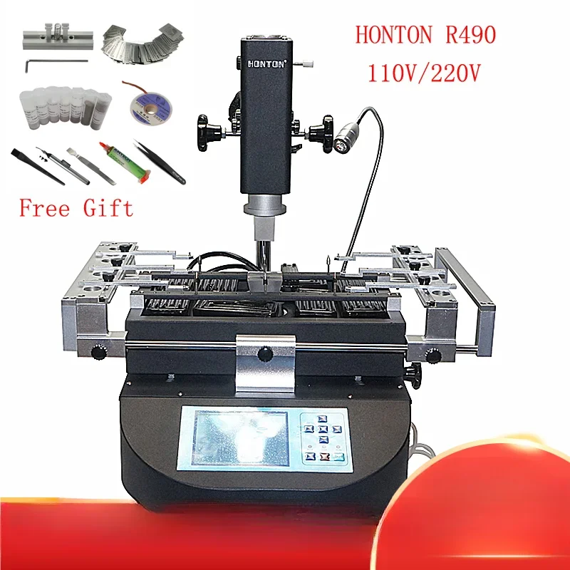 R490 rework machine welding station uses brushes, scrapers, gloves and tweezers for welding equipped repackaging templates
R490 rework machine welding station uses brushes, scrapers, gloves and tweezers for welding equipped repackaging templates