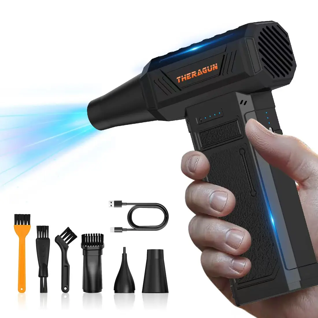 U7Ultra Mini Turbo Fan jet Electric Duster 4-Speed Adjustable 180000RPM Wind Speed 58m/s for Car/PC Household Cleaning
U7Ultra Mini Turbo Fan jet Electric Duster 4-Speed Adjustable 180000RPM Wind Speed 58m/s for Car/PC Household Cleaning