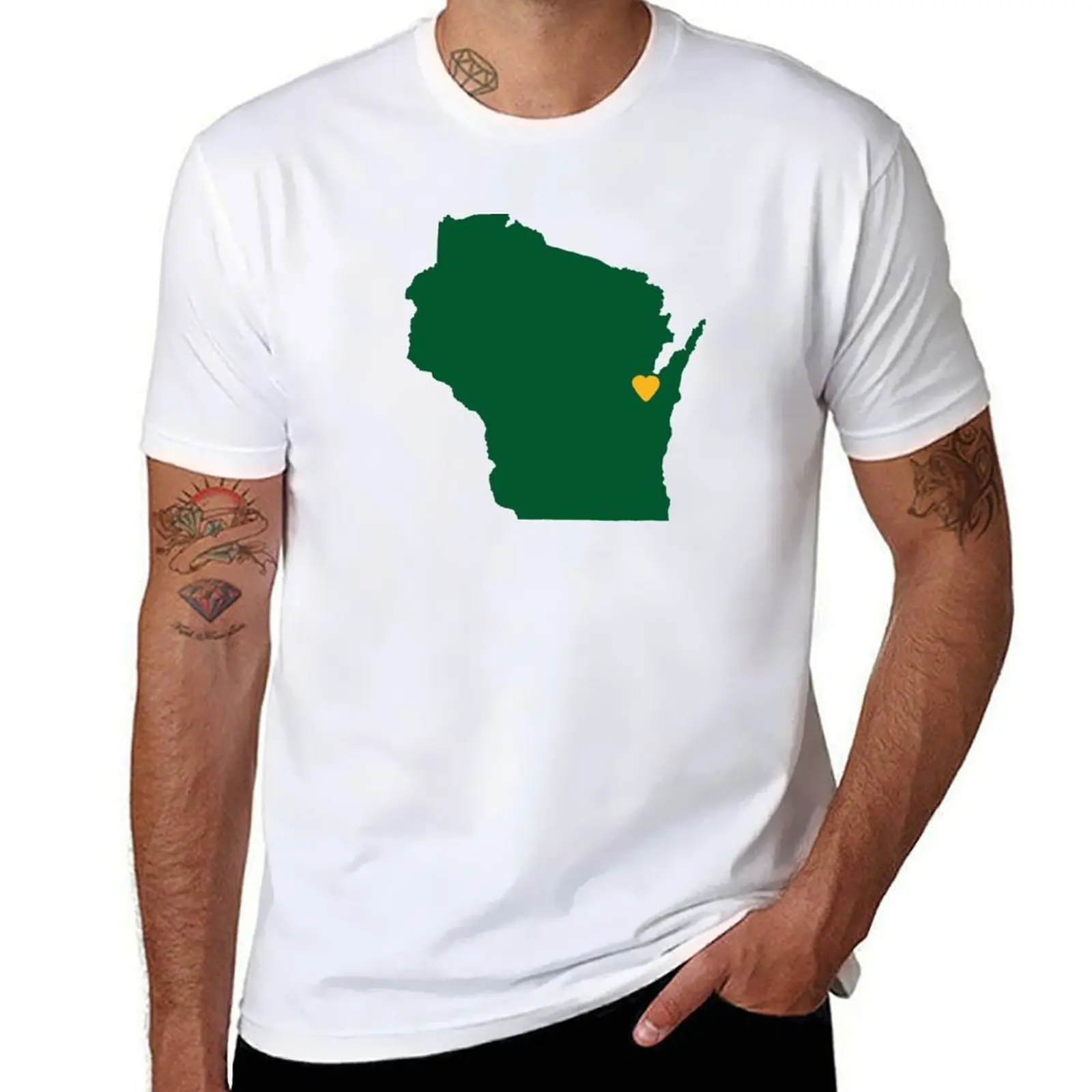 Wisconsin Green Bay Green and Gold T-Shirt man t shirts high quality luxury brand t shirts for man cotton soft T-Shirt
Wisconsin Green Bay Green and Gold T-Shirt man t shirts high quality luxury brand t shirts for man cotton soft T-Shirt