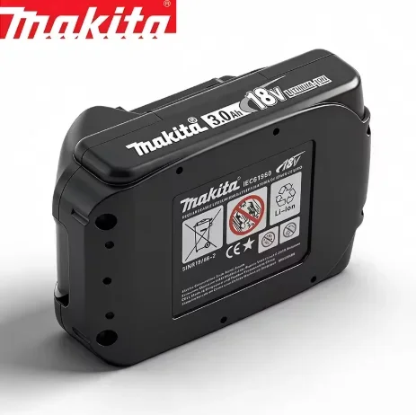 Makita BL1830B 18V 3.0Ah LXT Li-ion Battery + DC18RC Fast Charger Complete Power Tool Battery Kit, EU/US Plug
Makita BL1830B 18V 3.0Ah LXT Li-ion Battery + DC18RC Fast Charger Complete Power Tool Battery Kit, EU/US Plug