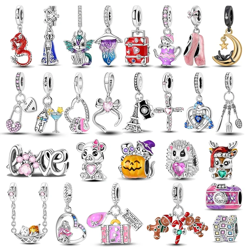 New In Hot Sales 925 Sterling Silver Charms Pendant Beads Fit 925 Original Bracelets For Women DIY Birthday Jewelry Gifts
New In Hot Sales 925 Sterling Silver Charms Pendant Beads Fit 925 Original Bracelets For Women DIY Birthday Jewelry Gifts