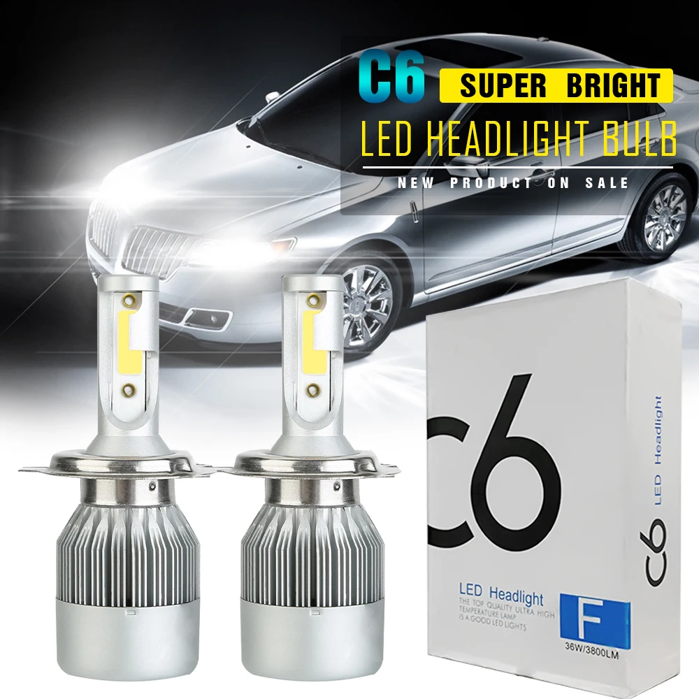 HL 2X Ultra Bright Cob Led Bulb Car Headlight 6500k White brake light H1 H3 H4 H7 H11 9006 9007 9012 Auto Fog Lamp Headlamp 12V
HL 2X Ultra Bright Cob Led Bulb Car Headlight 6500k White brake light H1 H3 H4 H7 H11 9006 9007 9012 Auto Fog Lamp Headlamp 12V