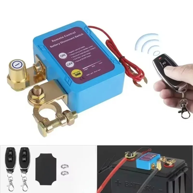 Универсальный интеллектуальный выключатель для автомобильного аккумулятора 12В с дистанционным управлением, отключающий подачу тока, с защитой от утечки, внутренние комплектующие
Универсальный интеллектуальный выключатель для автомобильного аккумулятора 12В с дистанционным управлением, отключающий подачу тока, с защитой от утечки, внутренние комплектующие