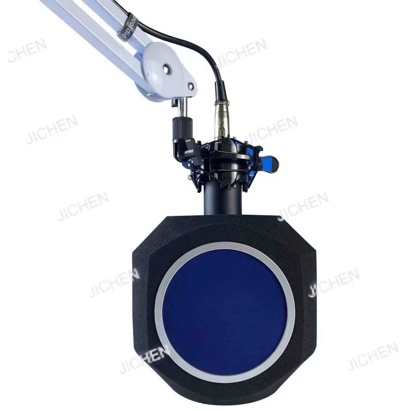 Беспроводной конденсаторный микрофон JC, поролоновая накладка, шумоподавление, звукопоглощающая панель, портативная запись, защита от реверберации.
Беспроводной конденсаторный микрофон JC, поролоновая накладка, шумоподавление, звукопоглощающая панель, портативная запись, защита от реверберации.