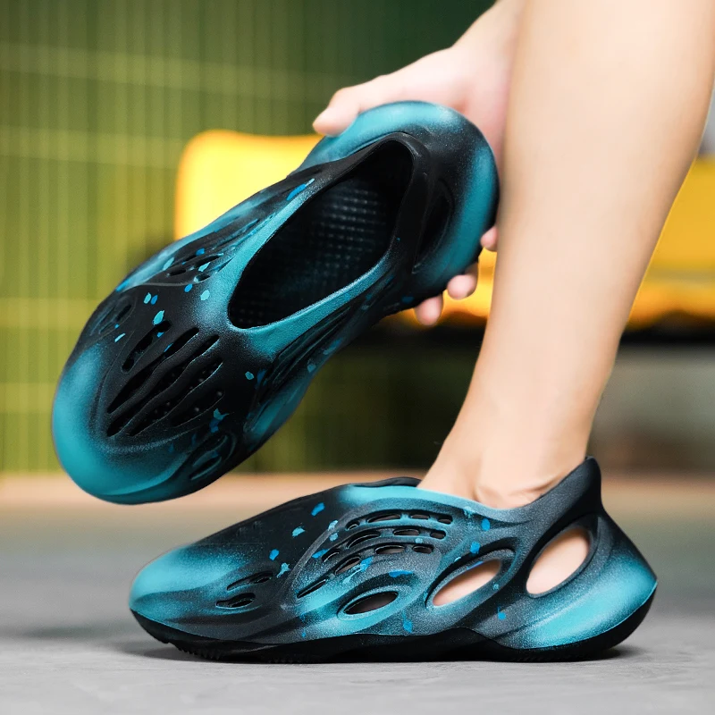 Summer Beach Plus Size Clogs for Men Tie Diy Runner Clogs Comfort Hollow Out Slip-on Sandals Soft Sneakers
Summer Beach Plus Size Clogs for Men Tie Diy Runner Clogs Comfort Hollow Out Slip-on Sandals Soft Sneakers