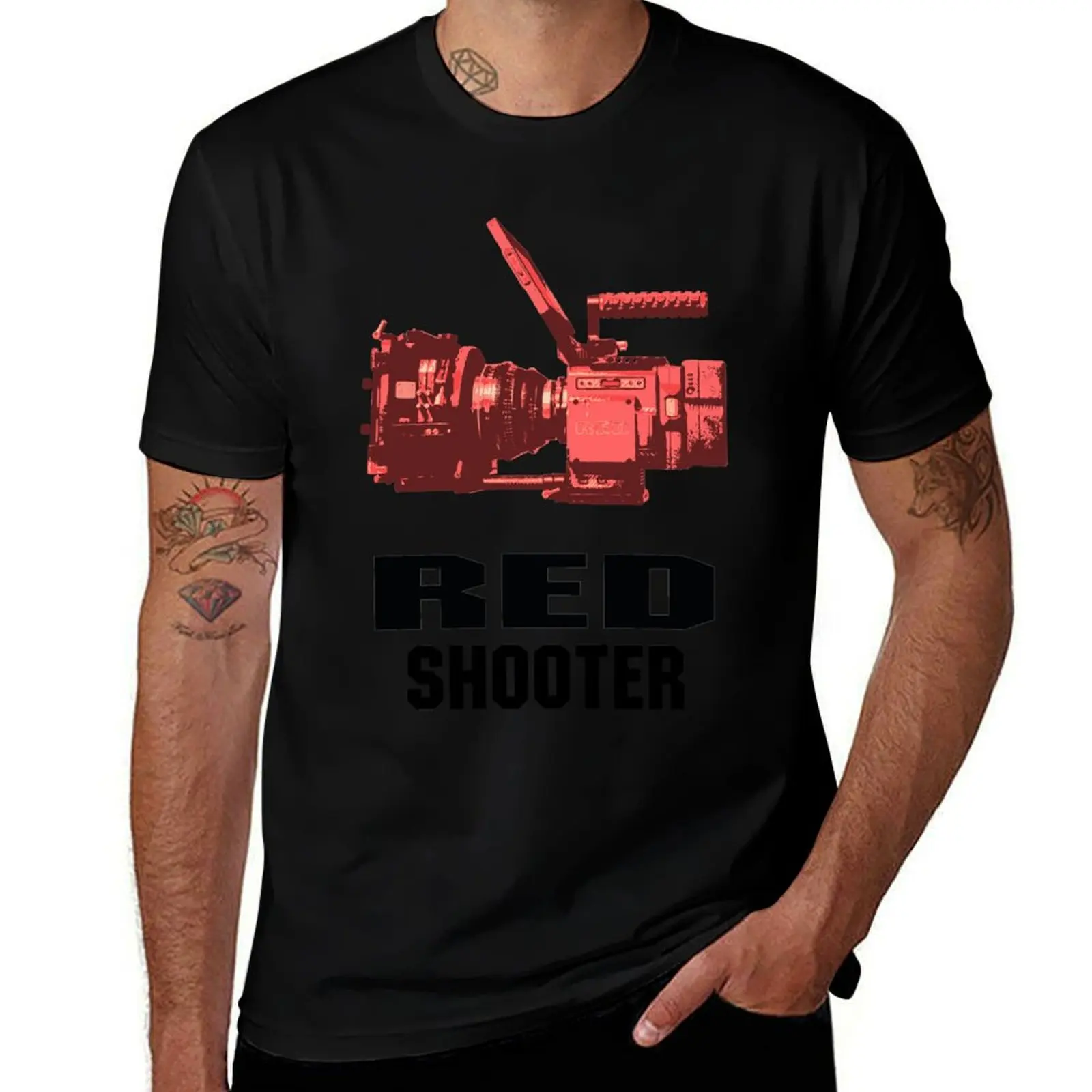 Red Shooter T-Shirt hippie clothes luxury clothing labubu boys whites men clothing
Red Shooter T-Shirt hippie clothes luxury clothing labubu boys whites men clothing
