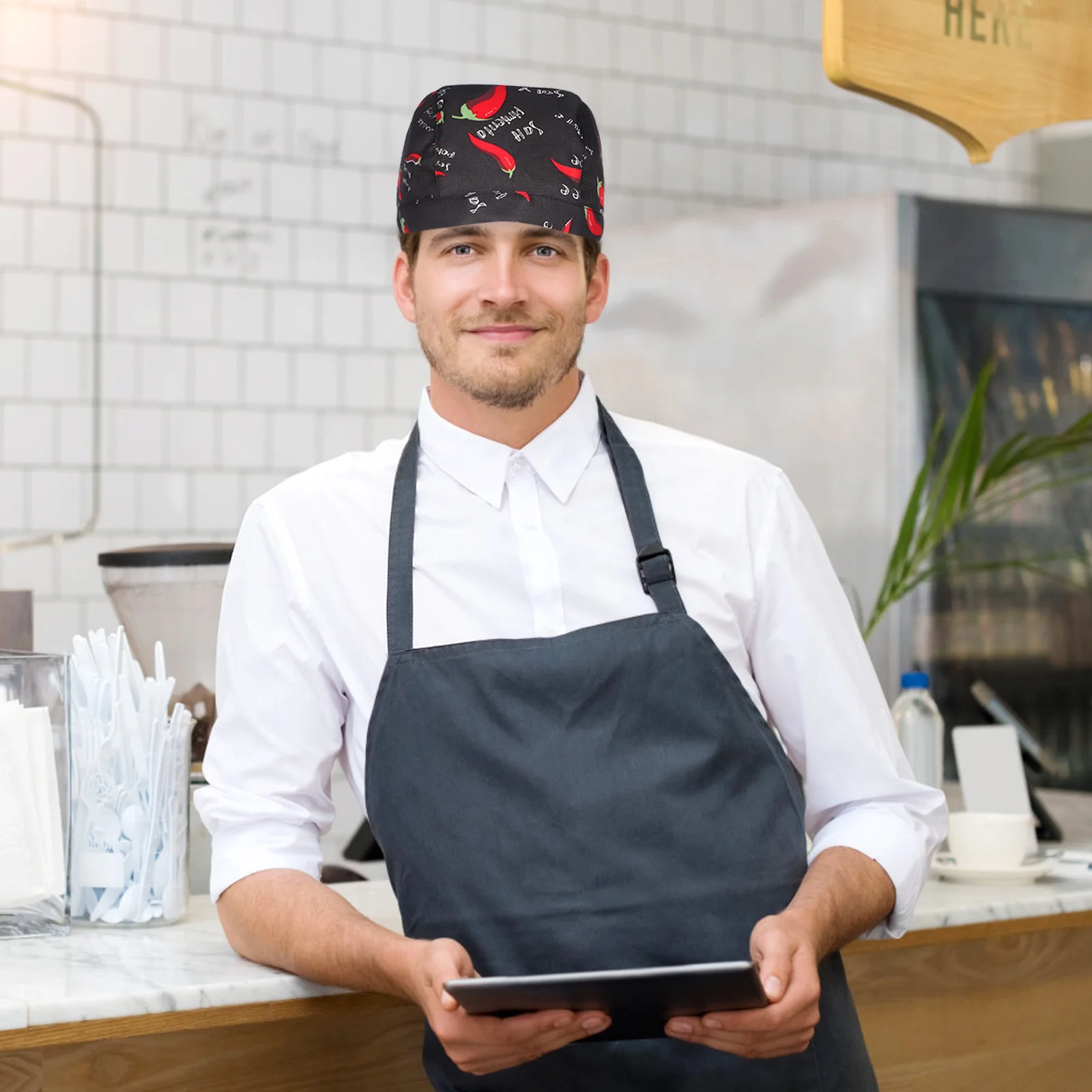 Chef Work Hat Chili Design Dustproof Kitchen Cooking Cap For Waiter Restaurant Staff Working Uniform Kitchen Chef Hat
Chef Work Hat Chili Design Dustproof Kitchen Cooking Cap For Waiter Restaurant Staff Working Uniform Kitchen Chef Hat