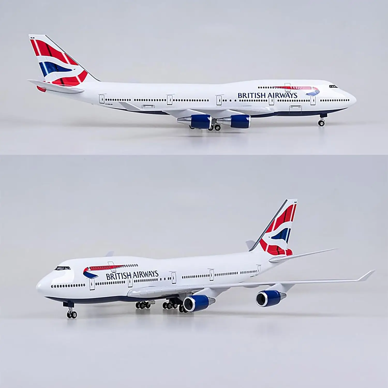 47cm British B747 diecast Resin Airplane Model kit with Stand&wheel collectible aircraft static display for Aviation Enthusiasts
47cm British B747 diecast Resin Airplane Model kit with Stand&wheel collectible aircraft static display for Aviation Enthusiasts