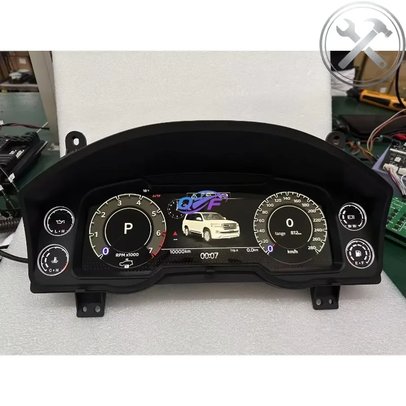 12.3'' LINUX System HD LCD Digital Virtual Cockpit Dashboard Speedometer Instrument Cluster Auto Upgrade for Land Cruiser LC20
12.3'' LINUX System HD LCD Digital Virtual Cockpit Dashboard Speedometer Instrument Cluster Auto Upgrade for Land Cruiser LC20