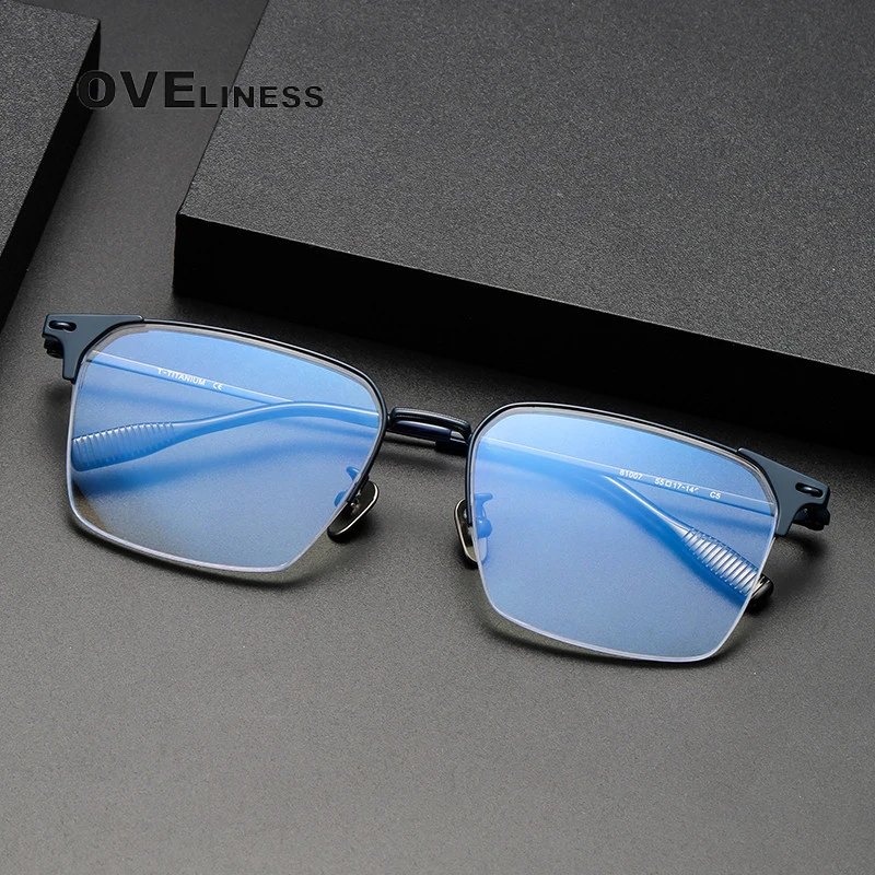 2025 Vintage pure Titanium Eyeglasses Frame Men Retro Half Glasses Frame Women Luxury Brand Designer Eyewear spectacles
2025 Vintage pure Titanium Eyeglasses Frame Men Retro Half Glasses Frame Women Luxury Brand Designer Eyewear spectacles