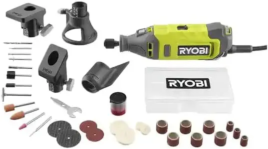 1.4 Amp Rotary Tool for Fast Cutting, Grinding & Sanding with Variable Speed
1.4 Amp Rotary Tool for Fast Cutting, Grinding & Sanding with Variable Speed