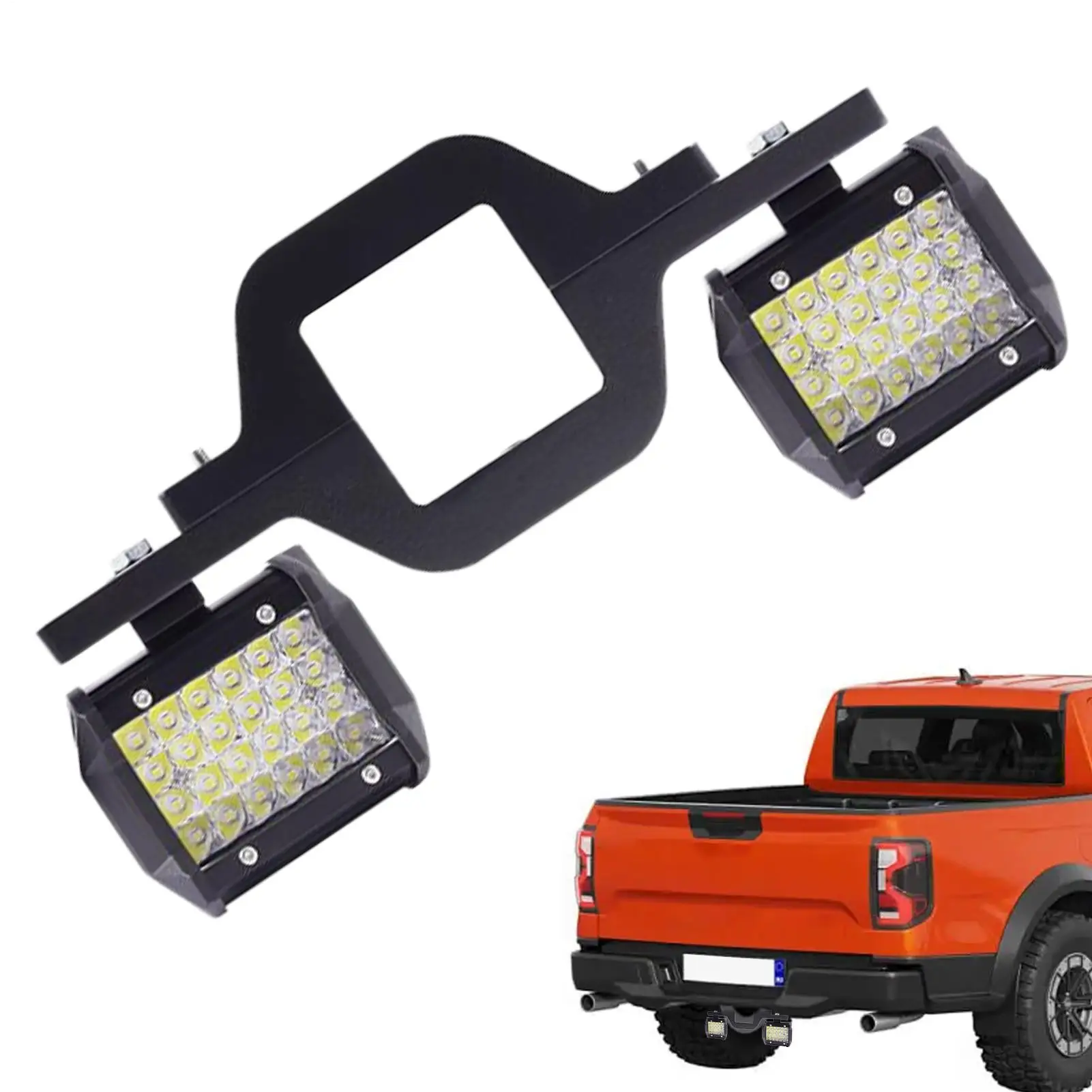 LED Light Pods Reverse Rear Light Strip LED Pods Waterproof Spotlight Strip With Towing Hitch Brackets Reverse Car Accessories
LED Light Pods Reverse Rear Light Strip LED Pods Waterproof Spotlight Strip With Towing Hitch Brackets Reverse Car Accessories