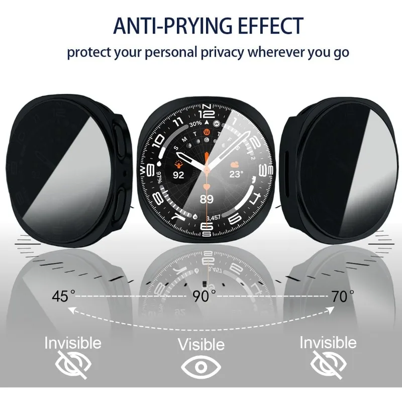 PC Case+Glass Privacy For Samsung Galaxy watch 8 40mm 44mm Accessories Shockproof Protective Bumper Cover for Galaxy Watch 8
PC Case+Glass Privacy For Samsung Galaxy watch 8 40mm 44mm Accessories Shockproof Protective Bumper Cover for Galaxy Watch 8