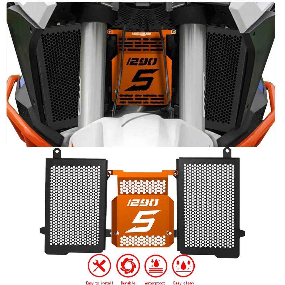 Motorcycle For 1290 Super Adventure R/S 1290S 1290R 1290 SuperAdventure ADV 2021 2022 2023 Radiator Grille Guard Cover Protector
Motorcycle For 1290 Super Adventure R/S 1290S 1290R 1290 SuperAdventure ADV 2021 2022 2023 Radiator Grille Guard Cover Protector