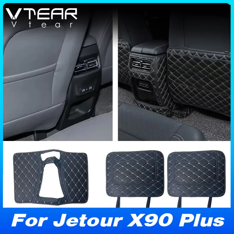 Vtear Car Seat Back Anti Kick Cover Decoration Storage Bag Mat Accessories Interior Pad Parts For Chery Jetour X90 Plus 2024
Vtear Car Seat Back Anti Kick Cover Decoration Storage Bag Mat Accessories Interior Pad Parts For Chery Jetour X90 Plus 2024