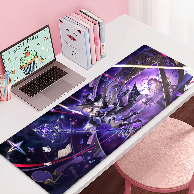 Mousepad Large Honkai: Star Rail Herta Gaming Keyboard Gamer Mouse Pad on The Table Desk Mat coaster PC carpet Anime Mouse Mats
Mousepad Large Honkai: Star Rail Herta Gaming Keyboard Gamer Mouse Pad on The Table Desk Mat coaster PC carpet Anime Mouse Mats