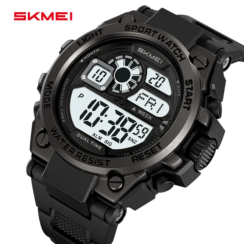 SKMEI 2318 Electronic Wristwatches Orologi Digitali Army Watch Mens Sports Digital Watches Luminous Waterproof Clock Military
SKMEI 2318 Electronic Wristwatches Orologi Digitali Army Watch Mens Sports Digital Watches Luminous Waterproof Clock Military