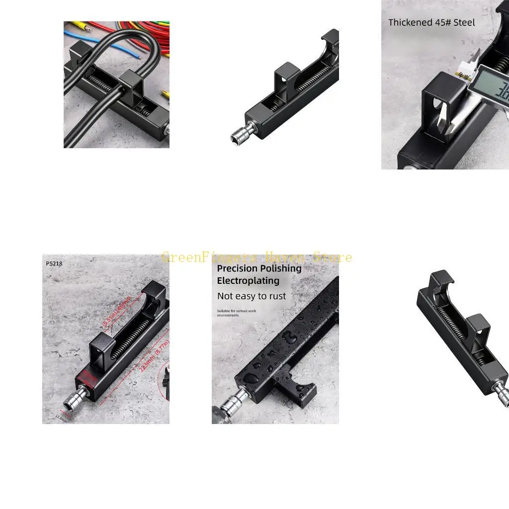 F68D Инструмент для натяжения кабеля высокого напряжения, длина 223 мм, зажим для проводов от 70 до 300²
F68D Инструмент для натяжения кабеля высокого напряжения, длина 223 мм, зажим для проводов от 70 до 300²