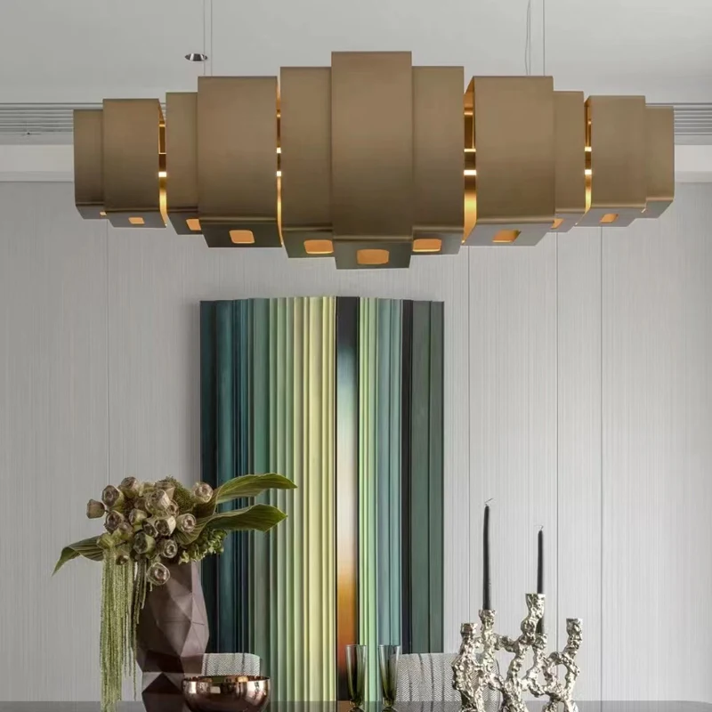 Light luxury chandelier, minimalist living room, bedroom, new creative designer, model room, villa, postmodern restaurant light
Light luxury chandelier, minimalist living room, bedroom, new creative designer, model room, villa, postmodern restaurant light