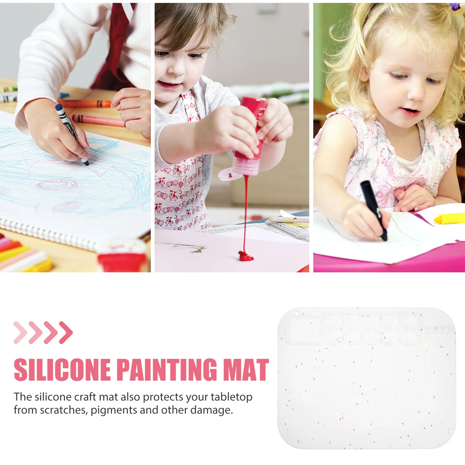 Silicone Craft Mat Nonstick Foldable Kids Painting Station Resin Casting Epoxy Pad Jewelry Making Tools Storage Solution
Silicone Craft Mat Nonstick Foldable Kids Painting Station Resin Casting Epoxy Pad Jewelry Making Tools Storage Solution
