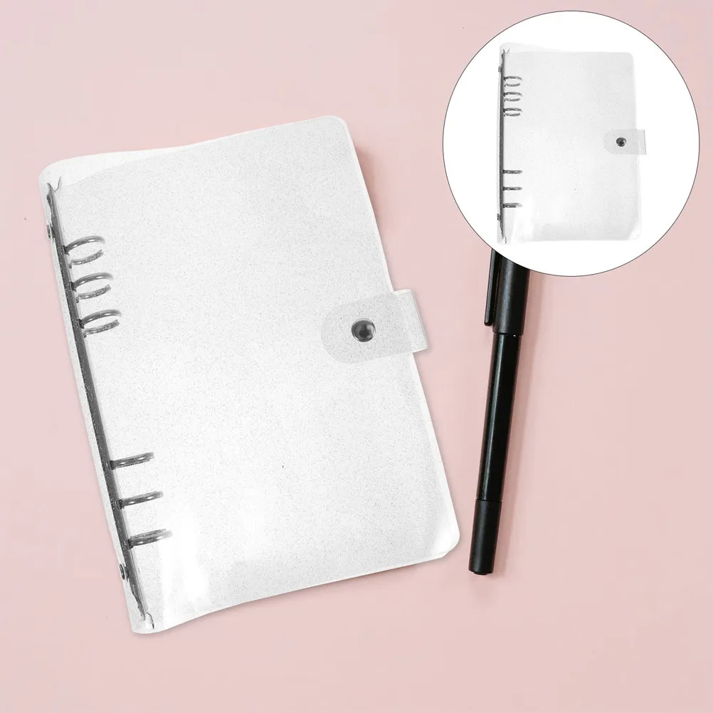 2Pcs Loose-Leaf Notebook Cover A6 Binder with High-Durability PVC Material Portable Diary Case for Students Teachers Gift Idea
2Pcs Loose-Leaf Notebook Cover A6 Binder with High-Durability PVC Material Portable Diary Case for Students Teachers Gift Idea